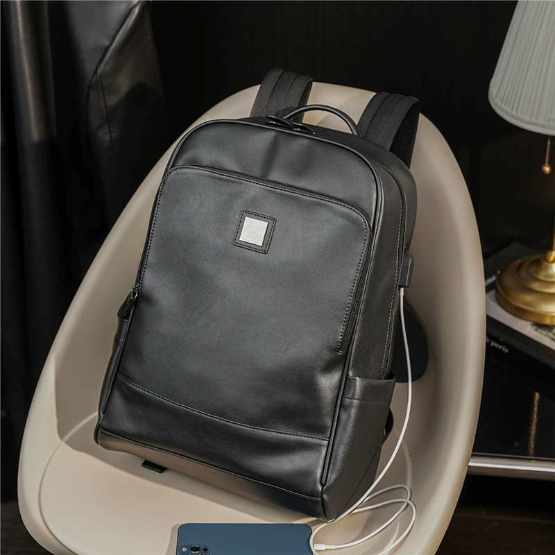 Leather Backpack Vintage - Man's PU Leather Backpack Executive Bag