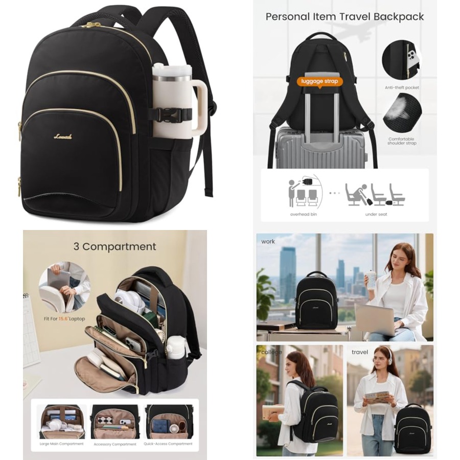 School Backpack Teen - Laptop Backpack for Women, Work Backpack,