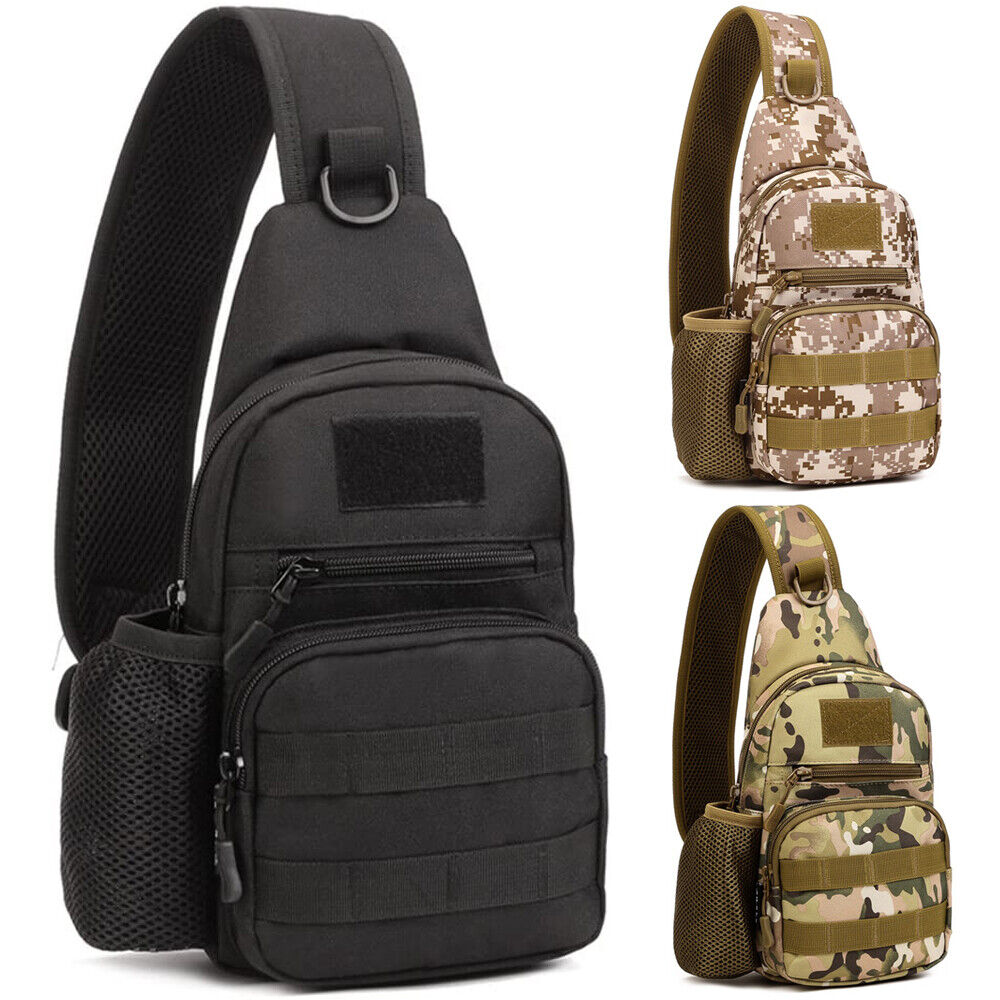 Sling Backpack Shoulder - Tactical Sling Crossbody Backpack with Water