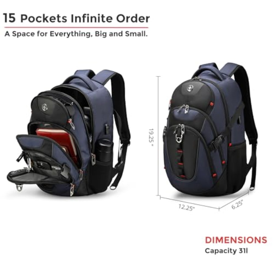 Design Laptop Backpack with US - Laptop Backpack 15.6 avaliação e preço