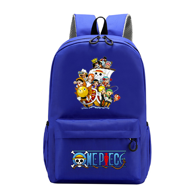 One Piece Anime Print Backpack - School Backpack Teen avaliação e preço