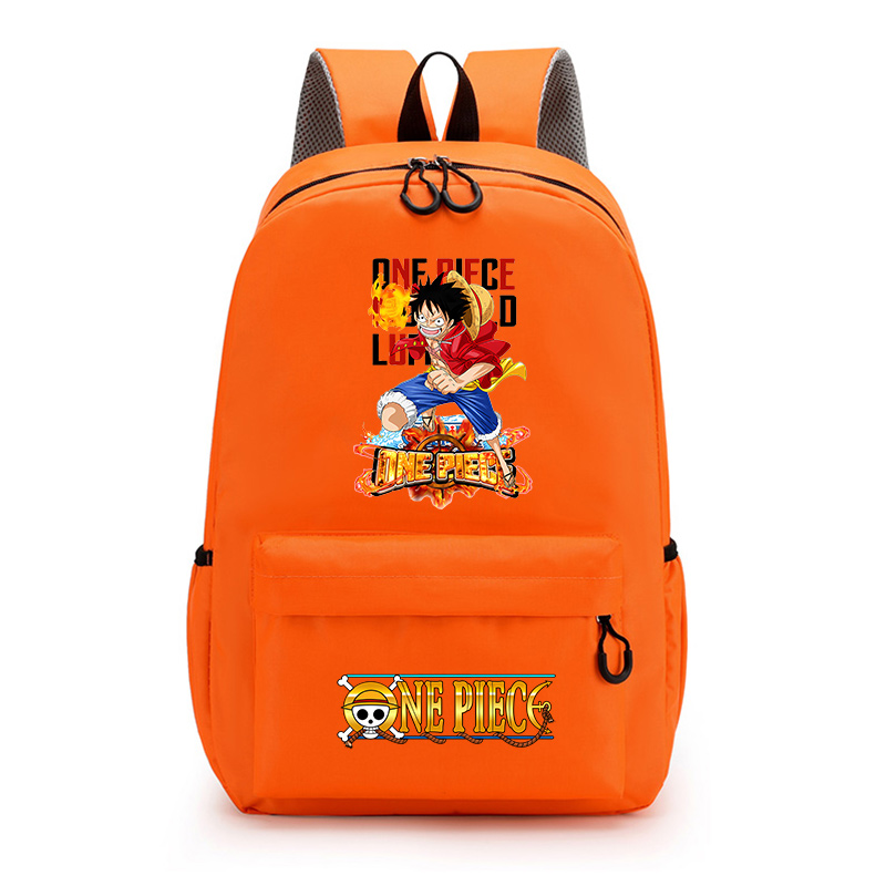 One Piece Anime Print Backpack - School Backpack Teen avaliação e preço