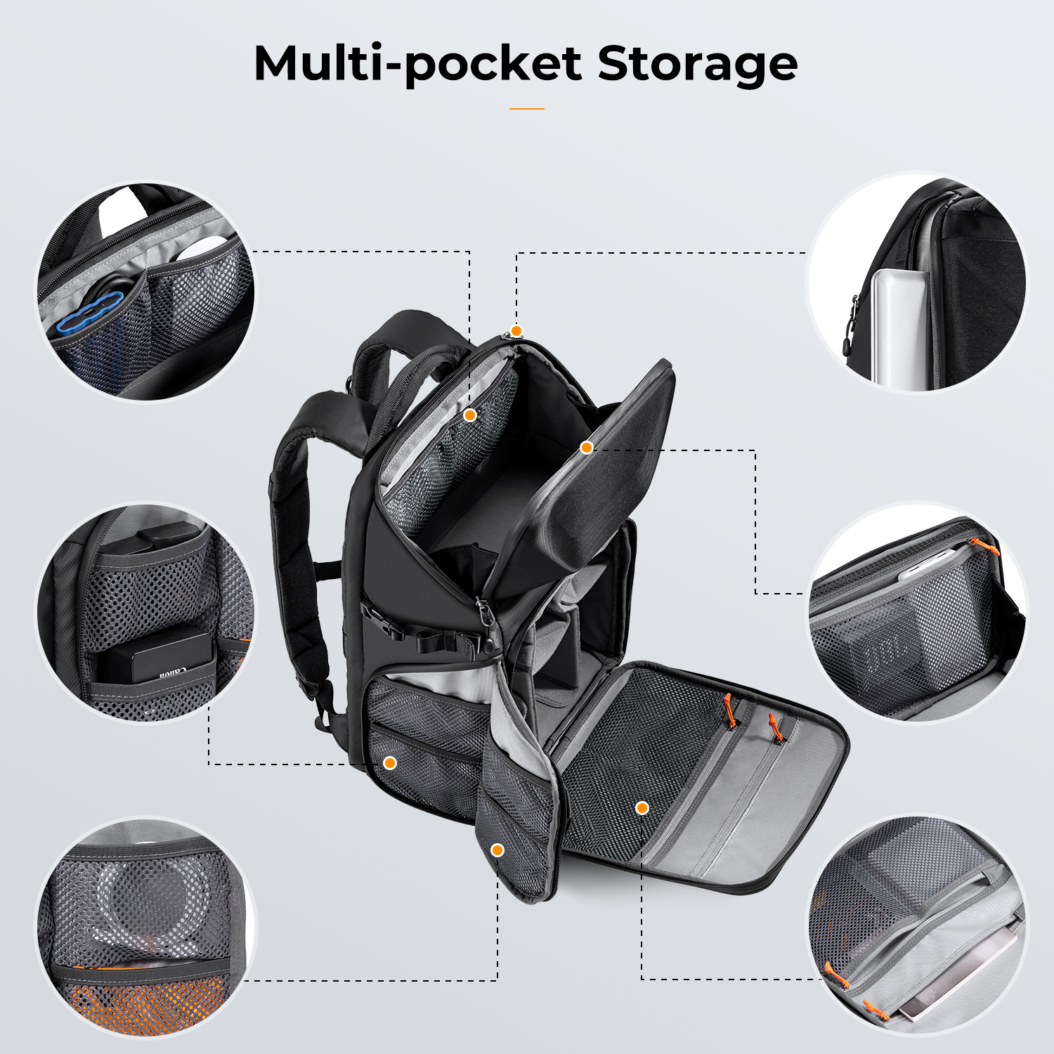 K&F CONCEPT 20L Camera Backpac - Laptop Backpack 15.6 avaliação e preço