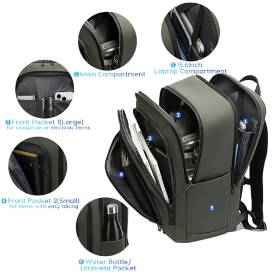 28L Lightweight Hiking Backpac - Laptop Backpack 15.6 avaliação e preço