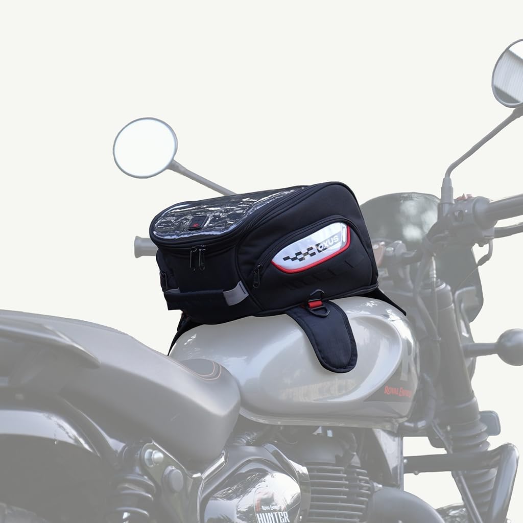 13L Motorcycle Tank Bag: Conve - Rain Cover Backpack avaliação e preço