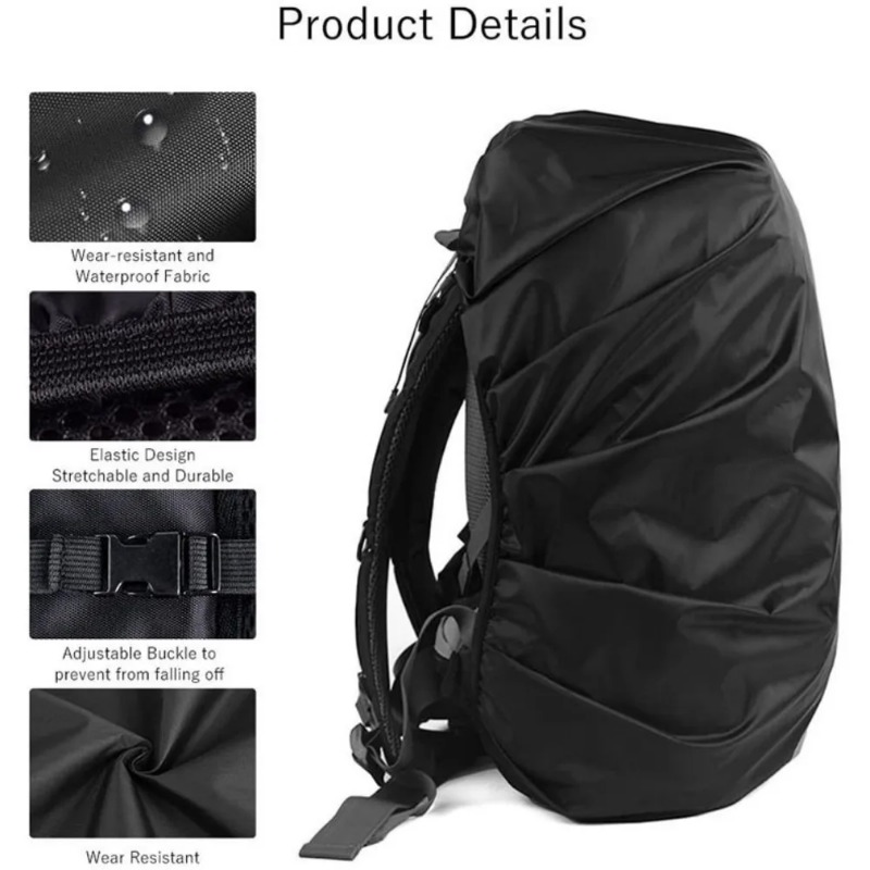 Reflective Waterproof Backpack - Rain Cover Backpack avaliação e preço
