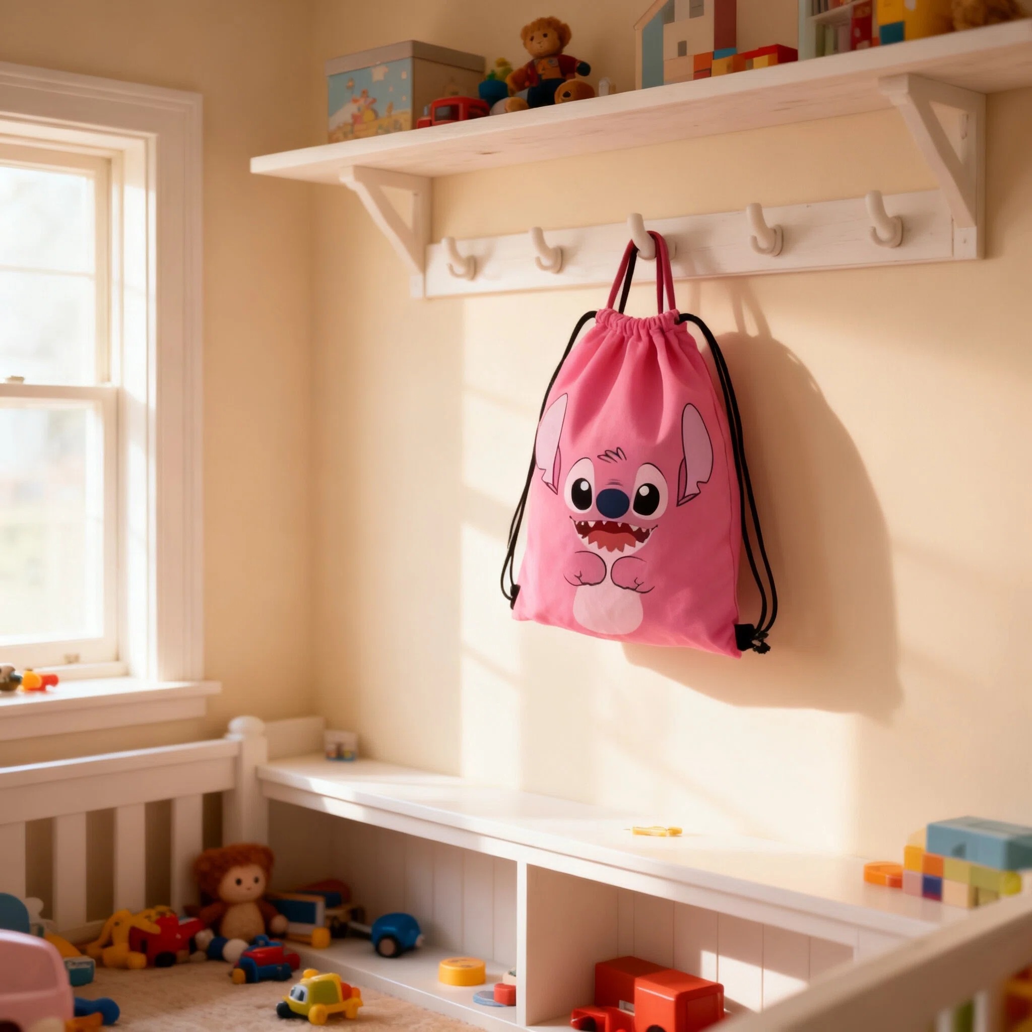 Disney Stitch Storage Bags Set - Drawstring Gym Bag avaliação e preço