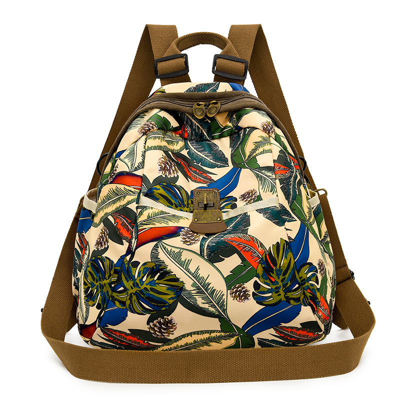 Fashion Women's Backpack Vinta - Canvas Backpack Casual avaliação e preço