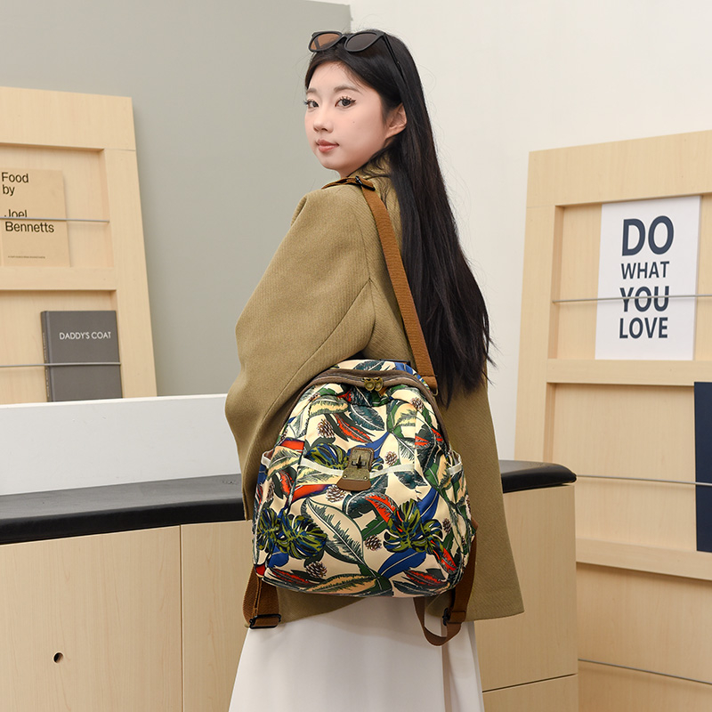 Fashion Women's Backpack Vinta - Canvas Backpack Casual avaliação e preço