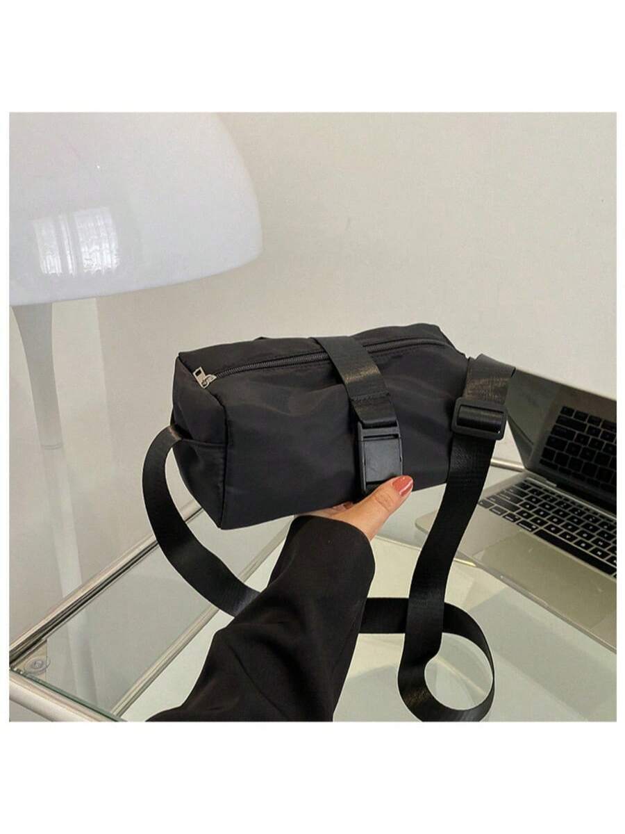 Nylon Crossbody Bag For Women  - Sling Backpack Shoulder avaliação e preço