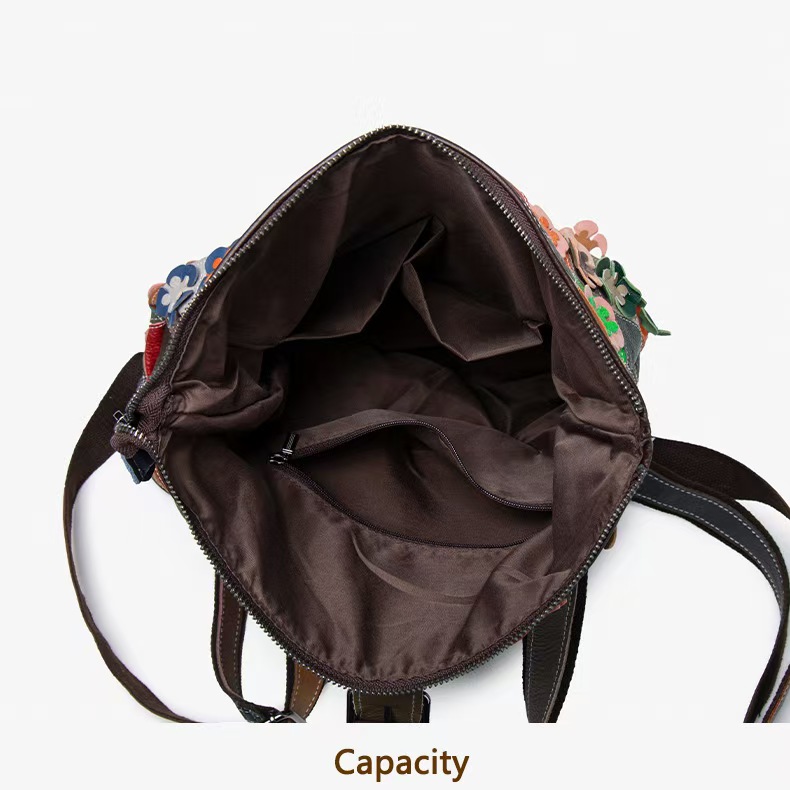Vintage Women Genuine Leather  - Leather Backpack Vintage avaliação e preço