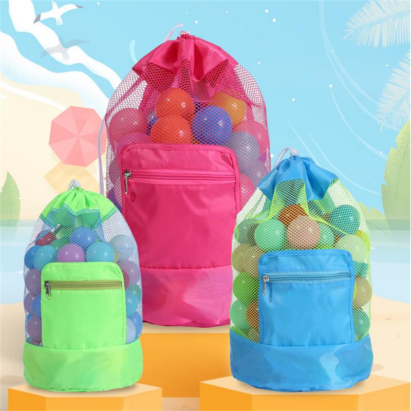 Mesh Swimming Bag For Children - Foldable Backpack Small avaliação e preço