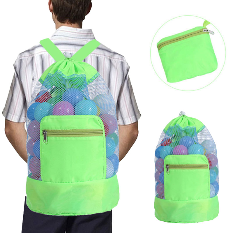 Mesh Swimming Bag For Children - Foldable Backpack Small avaliação e preço