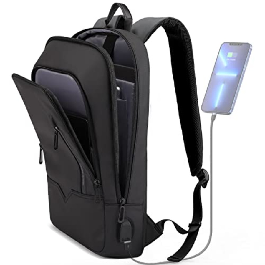Backpack for Men Business Slim - Travel Backpack Anti Theft avaliação e preço