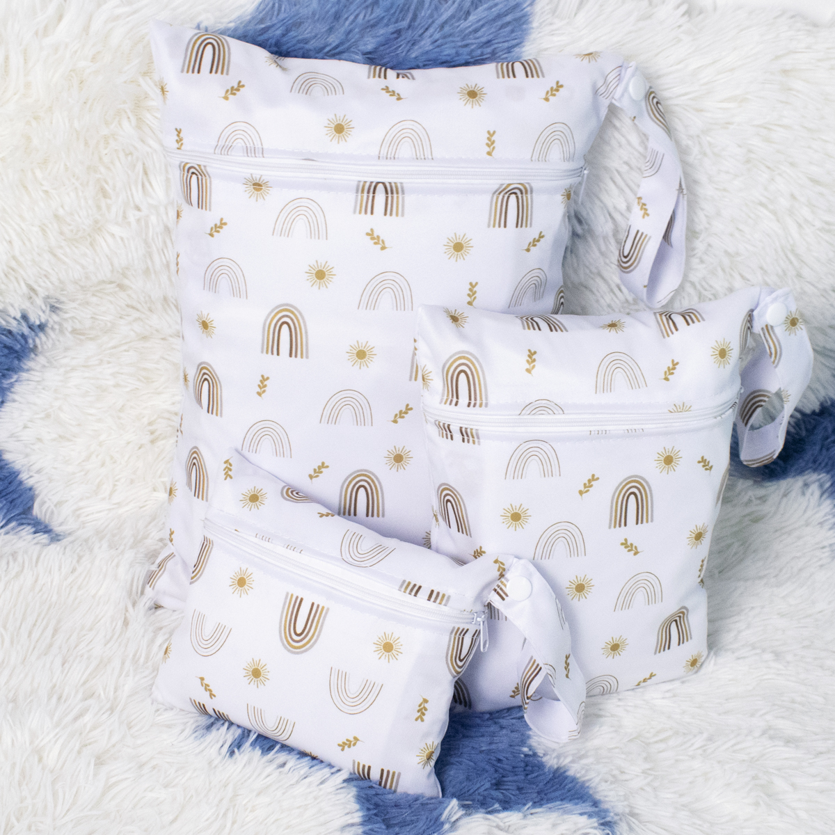 3PCS Travel Wash Cosmetic Bag  - Backpack Diaper Bag avaliação e preço