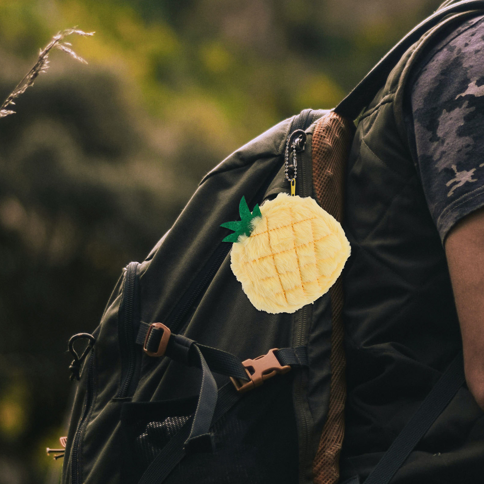 Cute Pineapple Coin Purse Soft - Mini Backpack Purse avaliação e preço