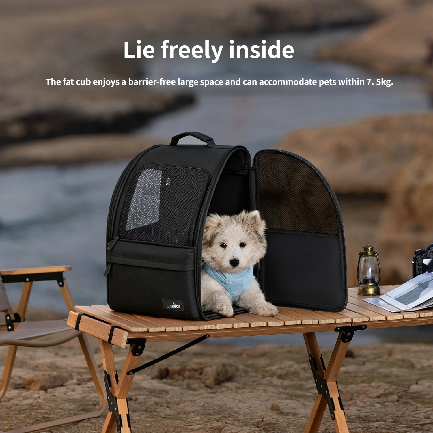 Pet Carrier Backpack Breathabl - Foldable Backpack Small avaliação e preço