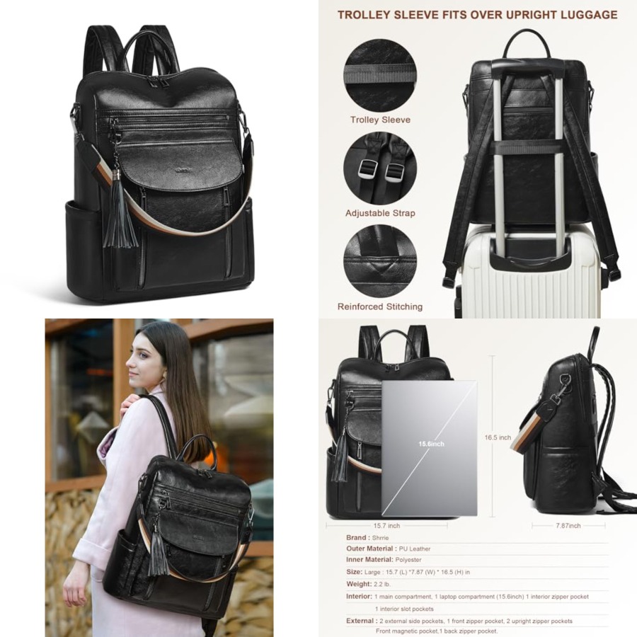 Laptop Backpack for Women 15.6 - Laptop Backpack 15.6 avaliação e preço