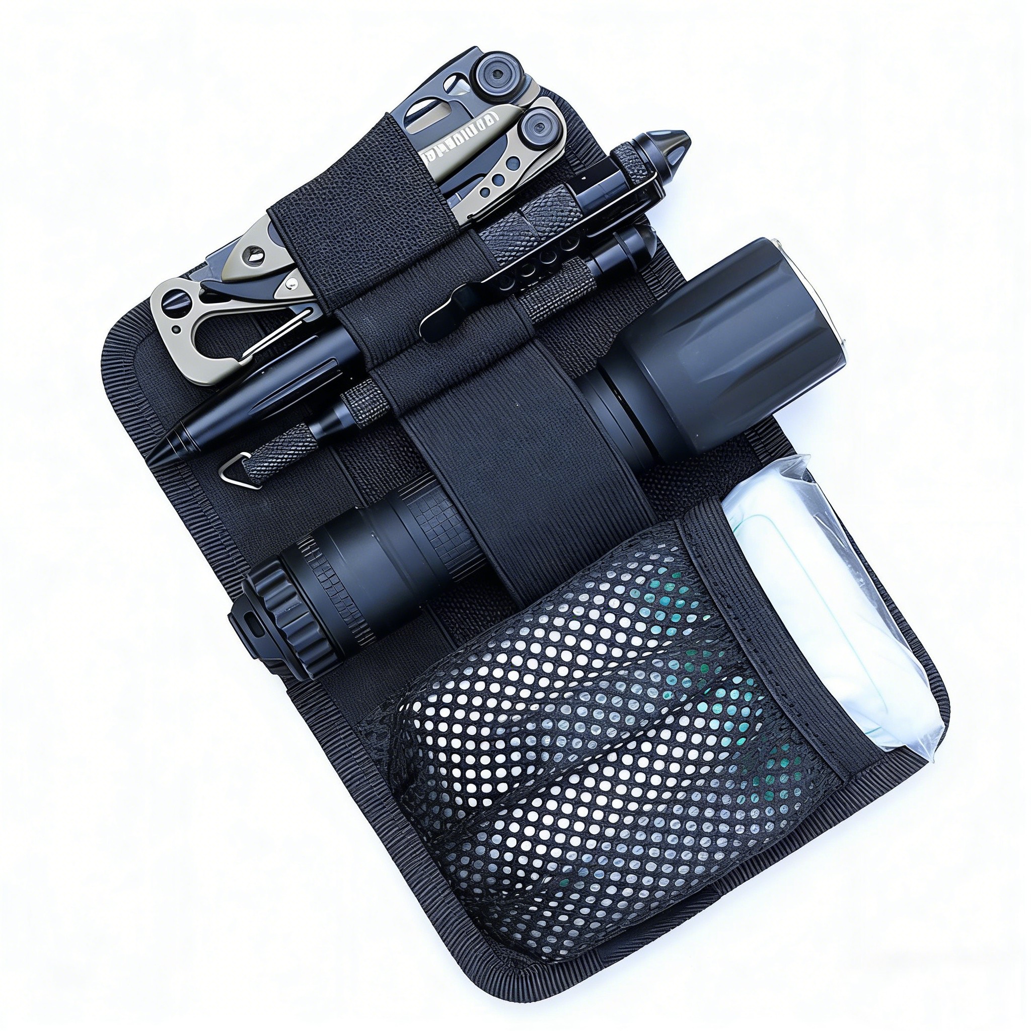 Modular Hook Loop Panel EDC Or - Backpack Insert Organizer avaliação e preço