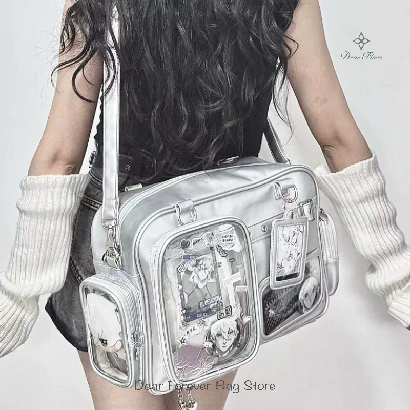 Y2K New Cute Ita Bag Concert L - Fashion Backpack Women avaliação e preço