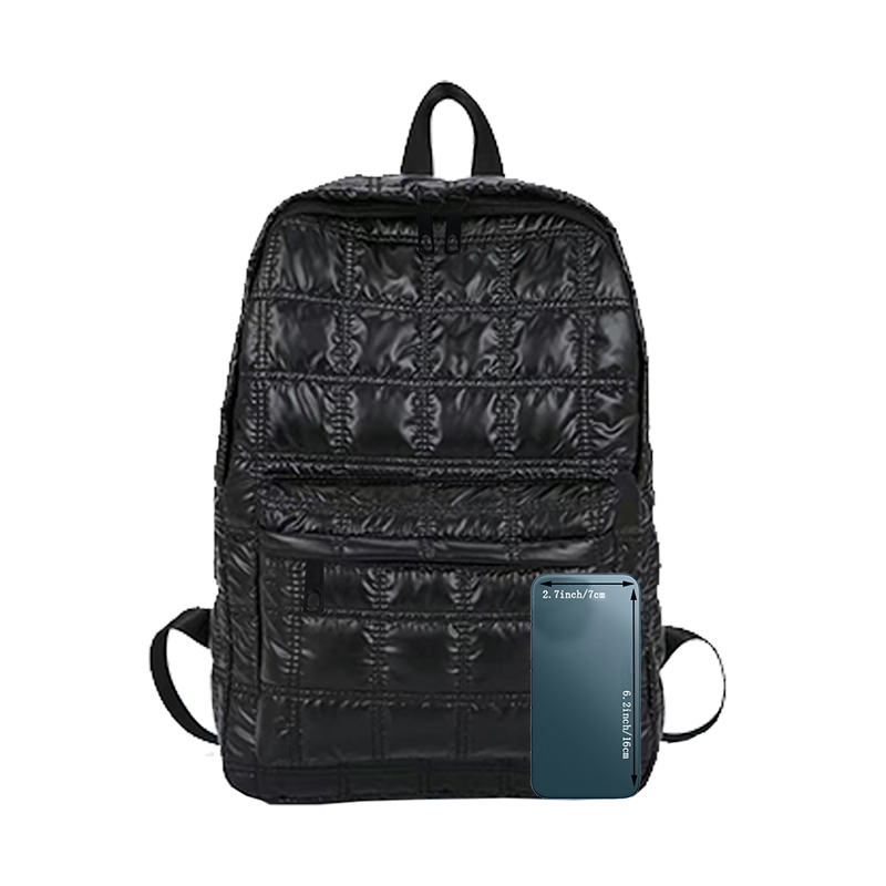 Trendy Stylish Shiny Backpack  - Canvas Backpack Casual avaliação e preço