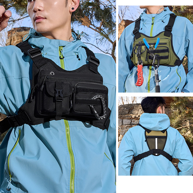 Outdoor Sports Chest Bag Vest  - Urban Backpack Tactical avaliação e preço