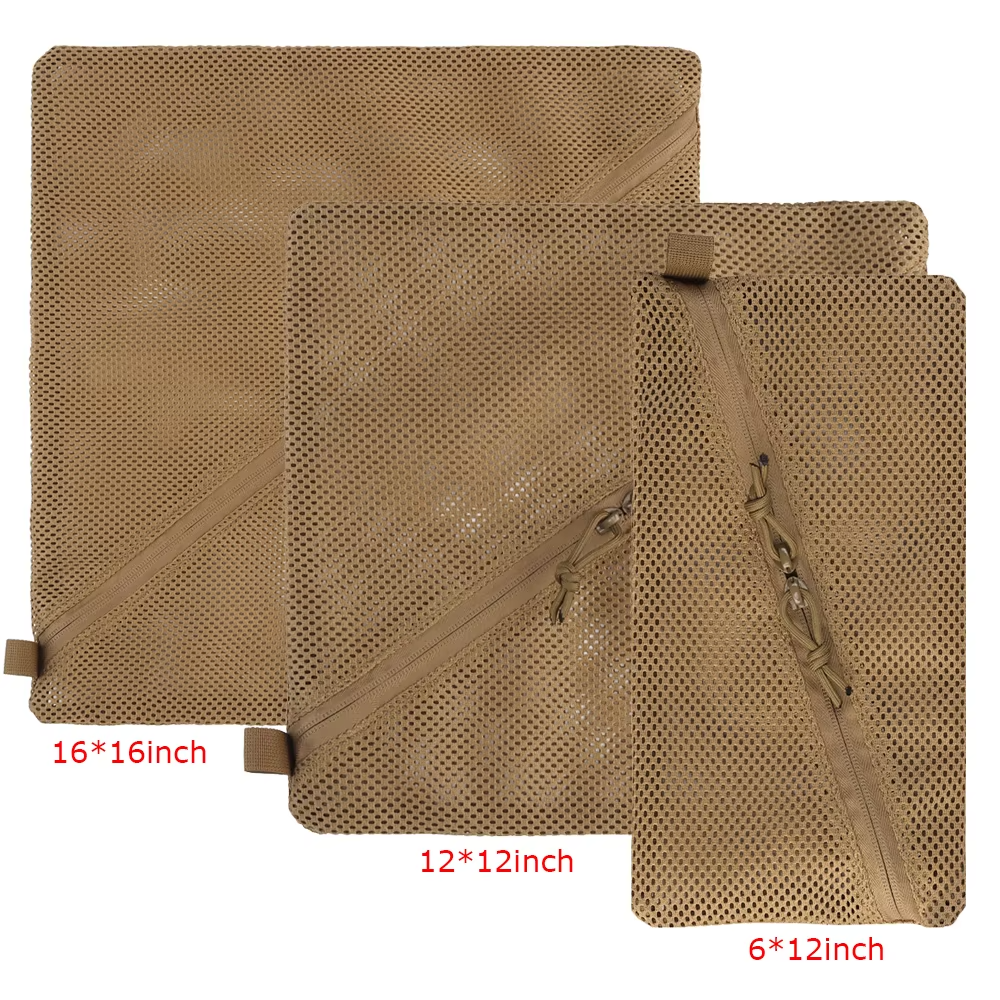 Tactical Mesh EDC Pouch Bag Ut - Backpack Insert Organizer avaliação e preço
