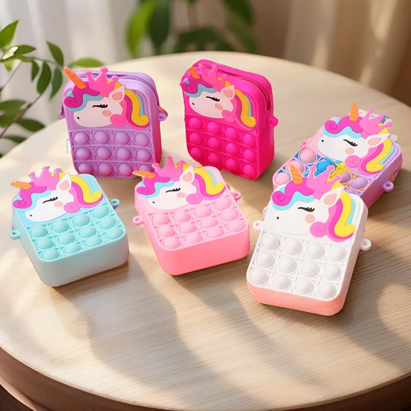 Magical Color-Changing Unicorn - Mini Backpack Purse avaliação e preço
