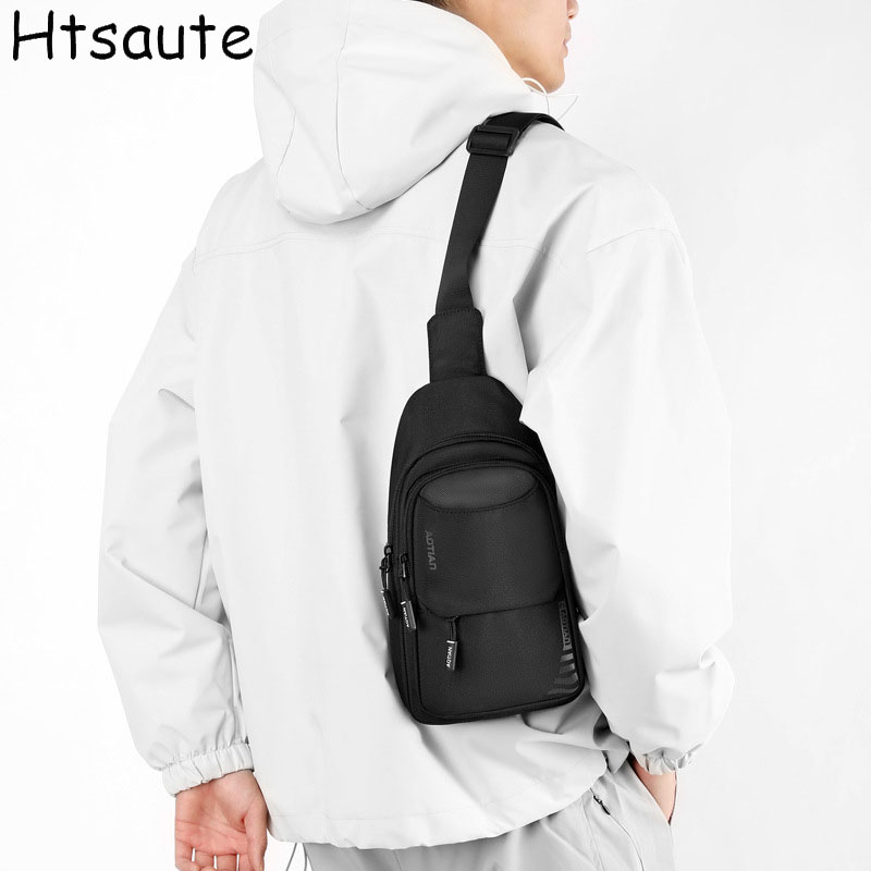 Sling Bags for Men Large Capac - Sling Backpack Shoulder avaliação e preço