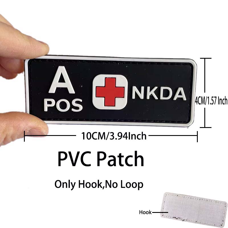 10*4CM PVC Rubber Emblemen Blo - Urban Backpack Tactical avaliação e preço