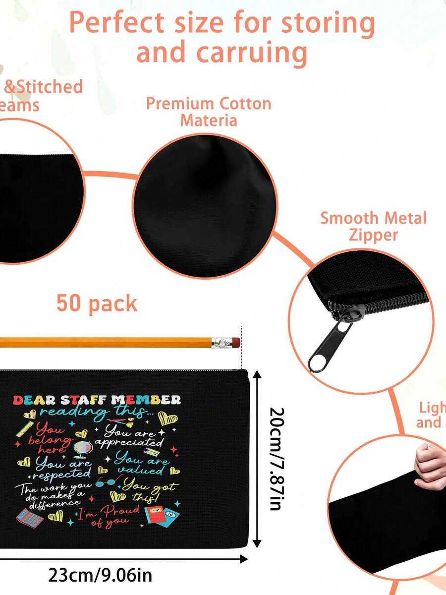 Durable Canvas Zipper Pouch Mu - Canvas Backpack Casual avaliação e preço