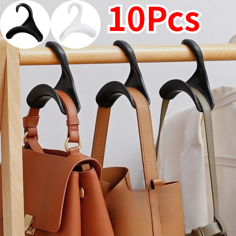 10Pcs Purse Hanger Hooks Bag R - Backpack Insert Organizer avaliação e preço
