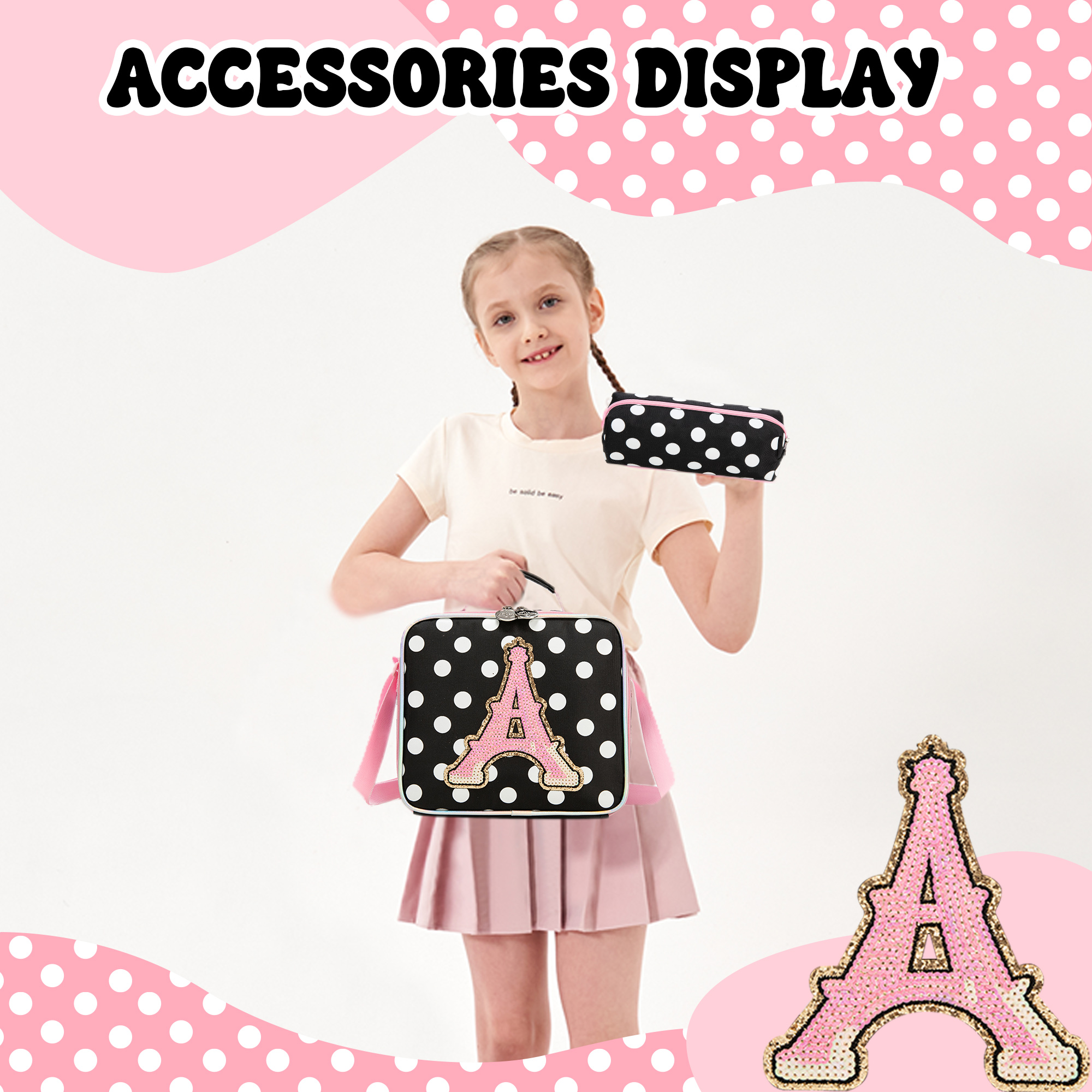 Backpack for Girls Letter Back - School Backpack Teen avaliação e preço