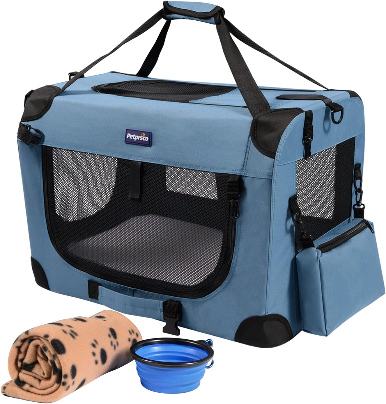 Portable Collapsible Dog Crate - Foldable Backpack Small avaliação e preço