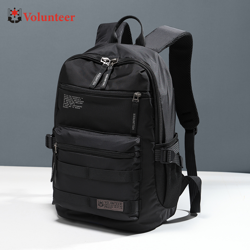 VOLUNTEER Men's Computer Water - Canvas Backpack Casual avaliação e preço