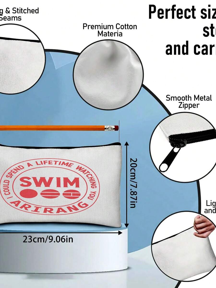 Red Swim Arirang Stamp Logo Ca - Fashion Backpack Women avaliação e preço