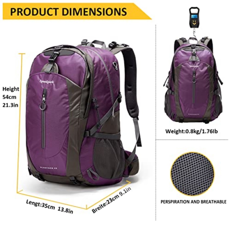 Hiking Backpack 40L Waterproof - Hiking Backpack Waterproof avaliação e preço