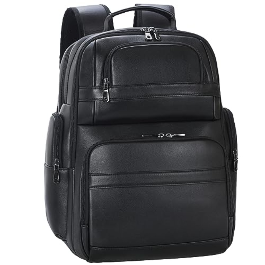 Men's Vintage Leather Backpack - Leather Backpack Vintage avaliação e preço