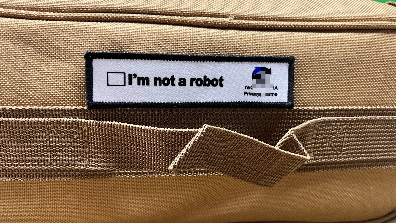 I'm Not A Robot Tactical Patch - Urban Backpack Tactical avaliação e preço