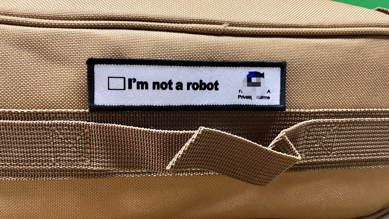 I'm Not A Robot Tactical Patch - Urban Backpack Tactical avaliação e preço