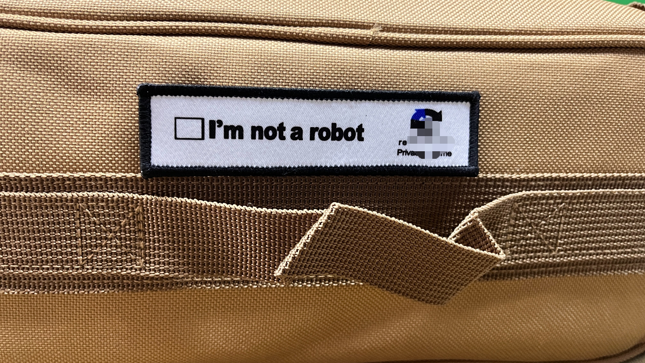 I'm Not A Robot Tactical Patch - Urban Backpack Tactical avaliação e preço