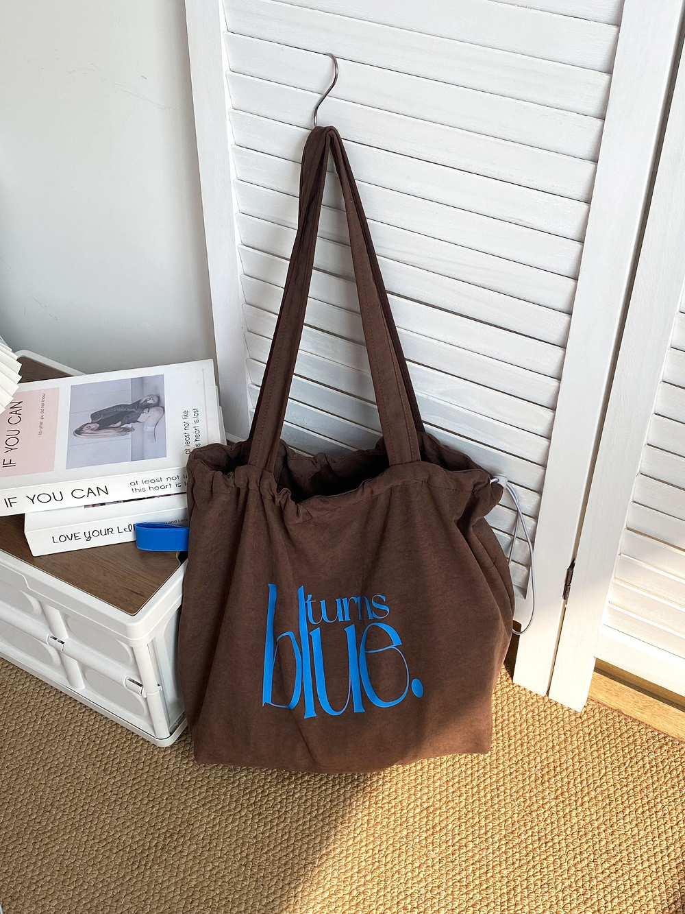 New Fashionable Simple Letters - Drawstring Gym Bag avaliação e preço