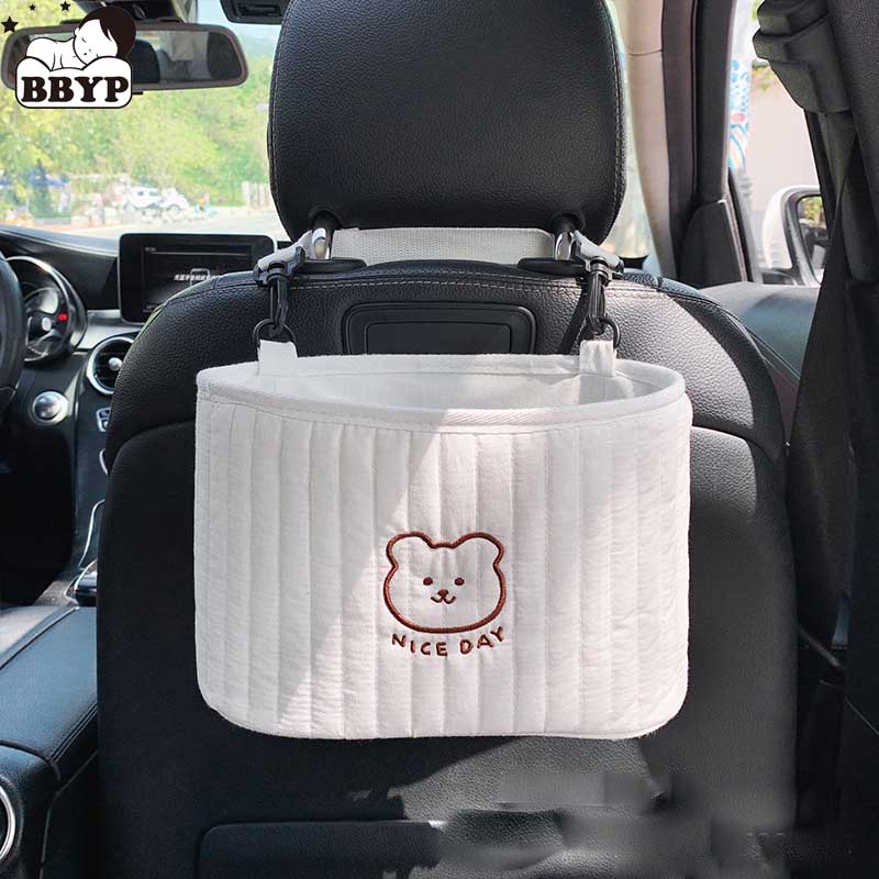 2Pcs Car Seat Back Cartoon Bea - Backpack Diaper Bag avaliação e preço