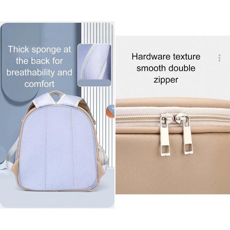 Portable Transparent Pet Backp - Foldable Backpack Small avaliação e preço