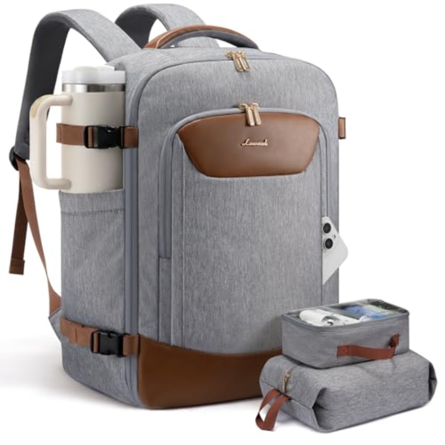 40L Travel Backpack for Women  - Laptop Backpack 15.6 avaliação e preço