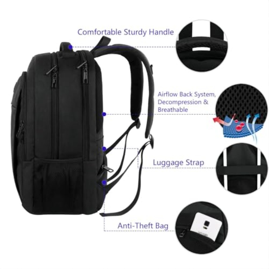 Extra Large Travel Backpack TS - Travel Backpack Anti Theft avaliação e preço
