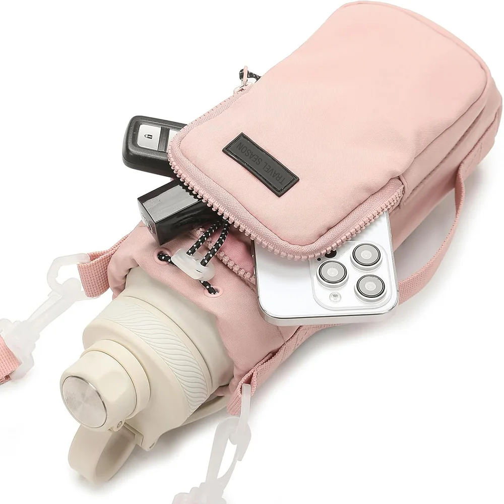 Portable Water Bottle Bag with - Hydration Pack Outdoor avaliação e preço
