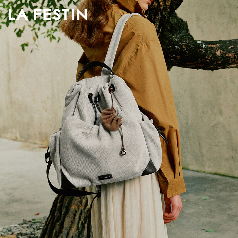 LA FESTIN Original Brand Backp - Canvas Backpack Casual avaliação e preço
