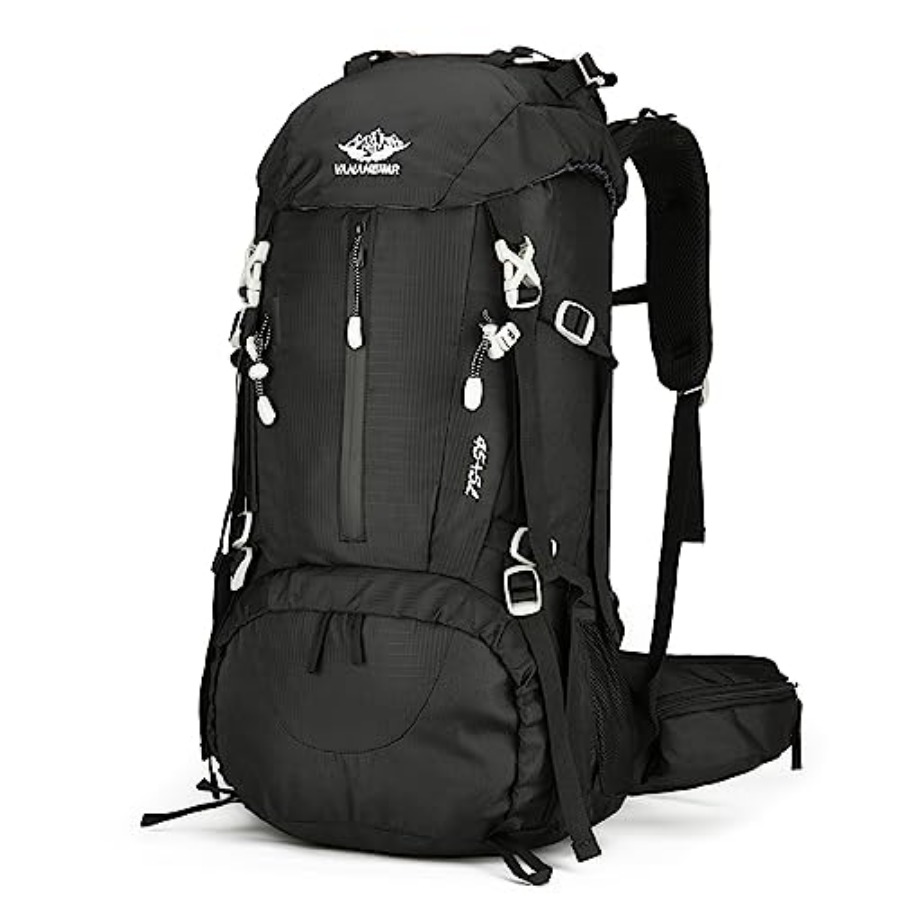 50L Hiking Backpack Men Campin - Rain Cover Backpack avaliação e preço