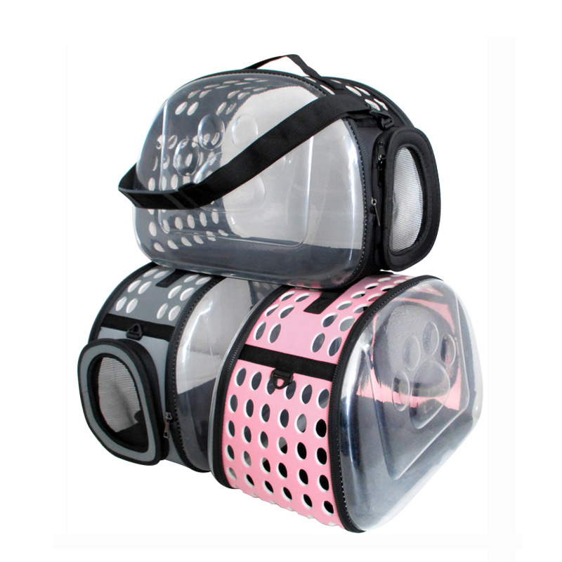 Transparent Pet Carrier Sling  - Foldable Backpack Small avaliação e preço